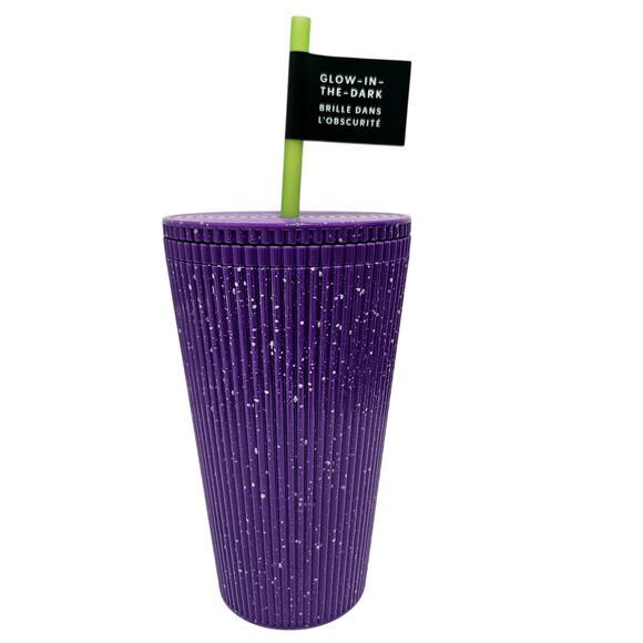 Starbucks 2024 Purple Potion Glow-in-the-Dark Cold Cup Tumbler Grande 16 OZ NWT - Picture 3 of 6